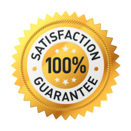 100 percent satisfaction guarnatee